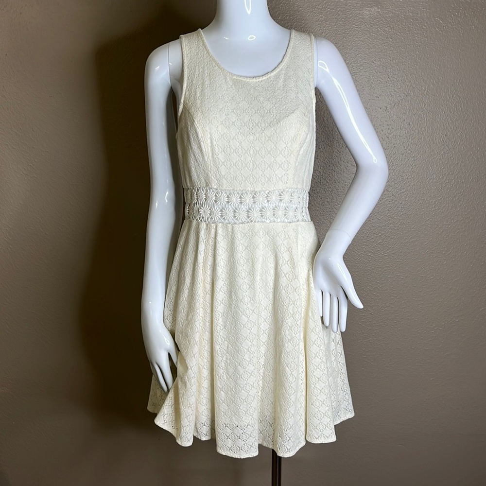 -Flirtatious- Free People Lace Dress